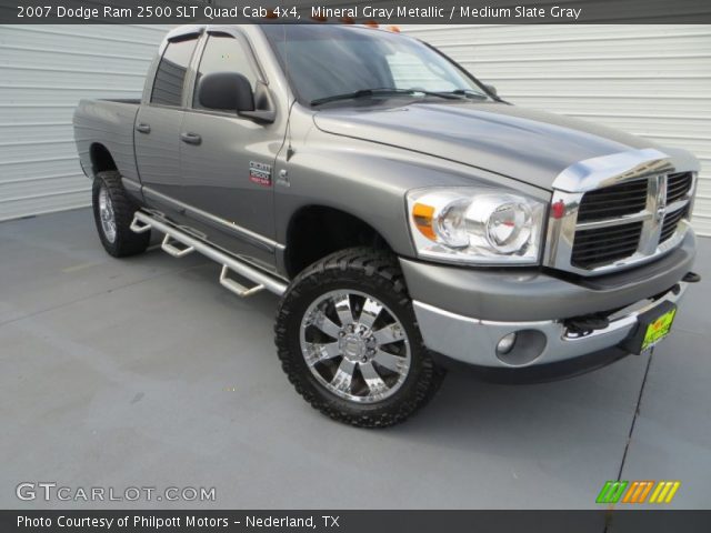 2007 Dodge Ram 2500 SLT Quad Cab 4x4 in Mineral Gray Metallic