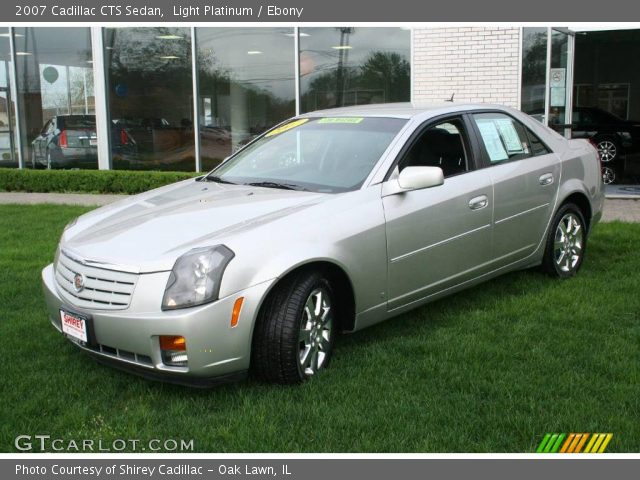 2007 Cadillac CTS Sedan in Light Platinum