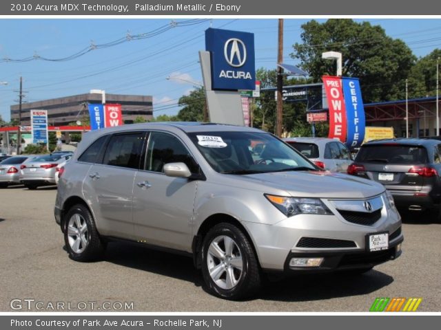 2010 Acura MDX Technology in Palladium Metallic