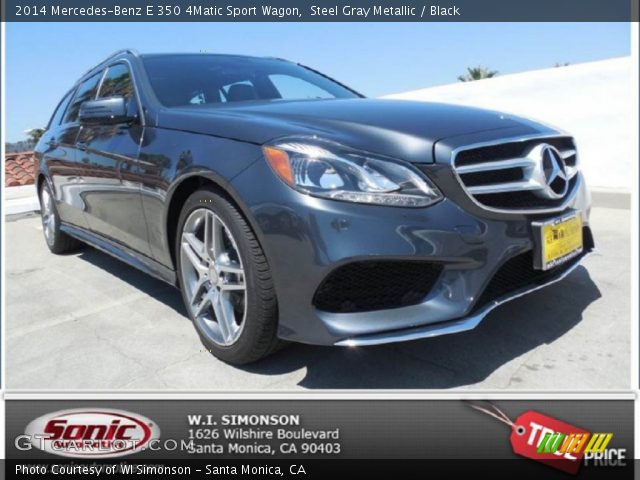 2014 Mercedes-Benz E 350 4Matic Sport Wagon in Steel Gray Metallic