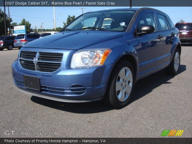 2007 Dodge Caliber SXT in Marine Blue Pearl