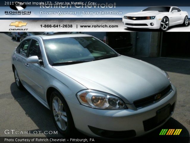 2011 Chevrolet Impala LTZ in Silver Ice Metallic