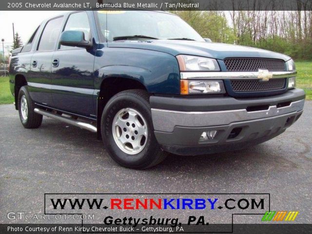 2005 Chevrolet Avalanche LT in Bermuda Blue Metallic