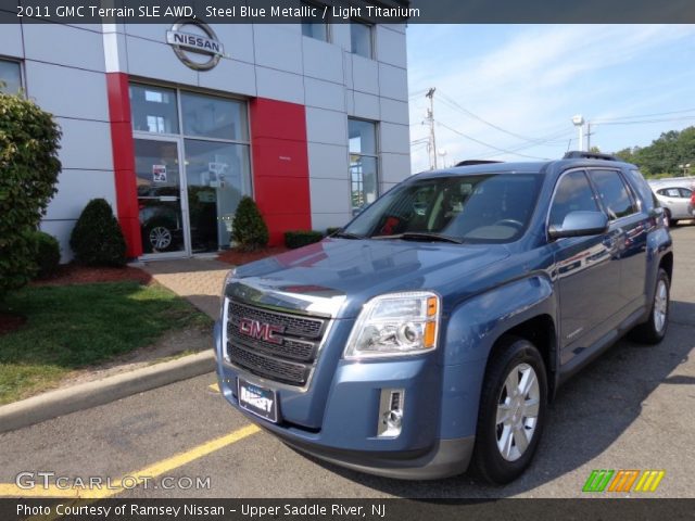 2011 GMC Terrain SLE AWD in Steel Blue Metallic