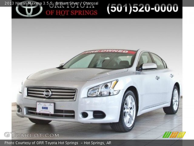 2013 Nissan Maxima 3.5 S in Brilliant Silver