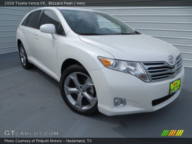 2009 Toyota Venza V6 in Blizzard Pearl