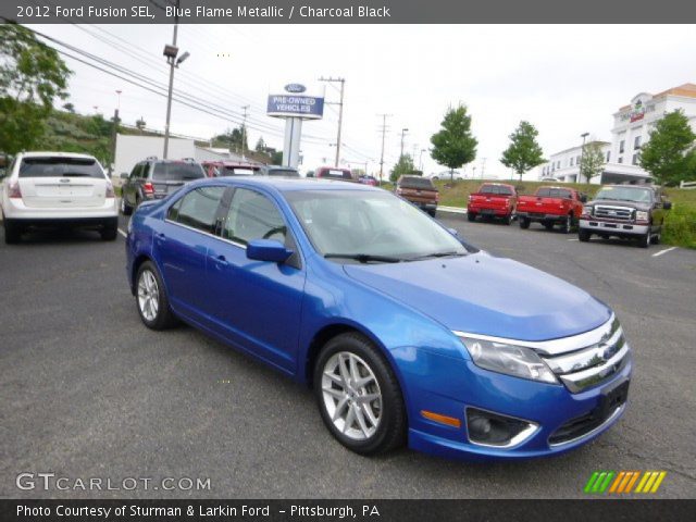 2012 Ford Fusion SEL in Blue Flame Metallic