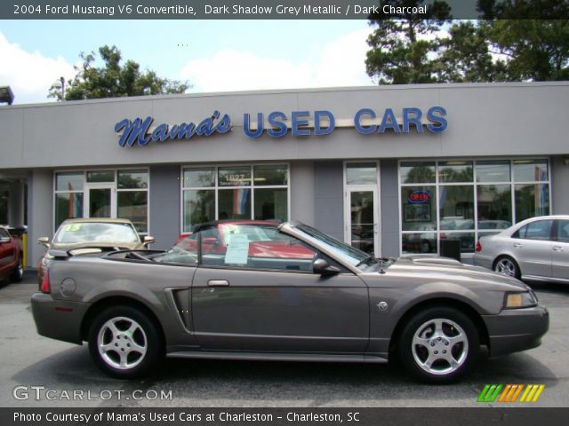2004 Ford Mustang V6 Convertible in Dark Shadow Grey Metallic