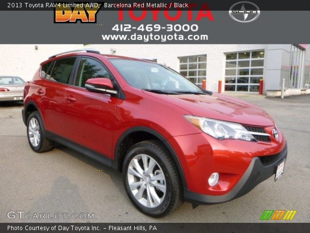 2013 Toyota RAV4 Limited AWD in Barcelona Red Metallic