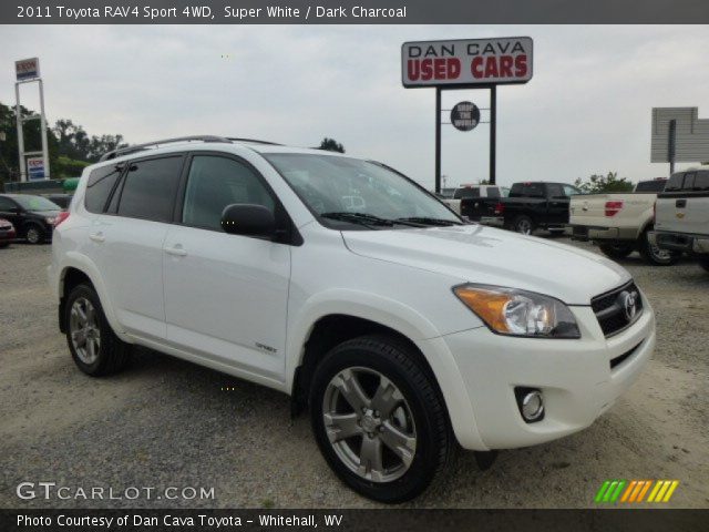 2011 Toyota RAV4 Sport 4WD in Super White