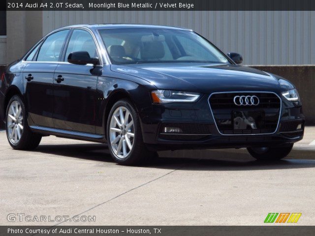 2014 Audi A4 2.0T Sedan in Moonlight Blue Metallic