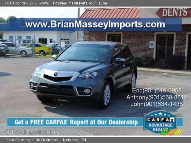 2010 Acura RDX SH-AWD in Polished Metal Metallic