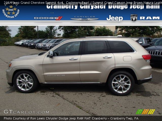 2014 Jeep Grand Cherokee Summit 4x4 in Cashmere Pearl