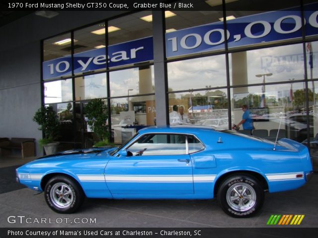 1970 Ford Mustang Shelby GT350 Coupe in Grabber Blue