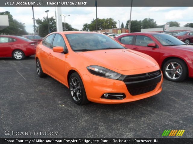 2013 Dodge Dart SXT in Header Orange