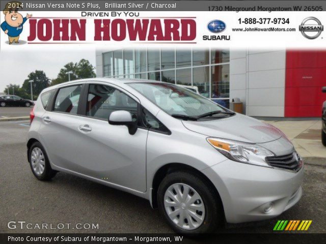 2014 Nissan Versa Note S Plus in Brilliant Silver
