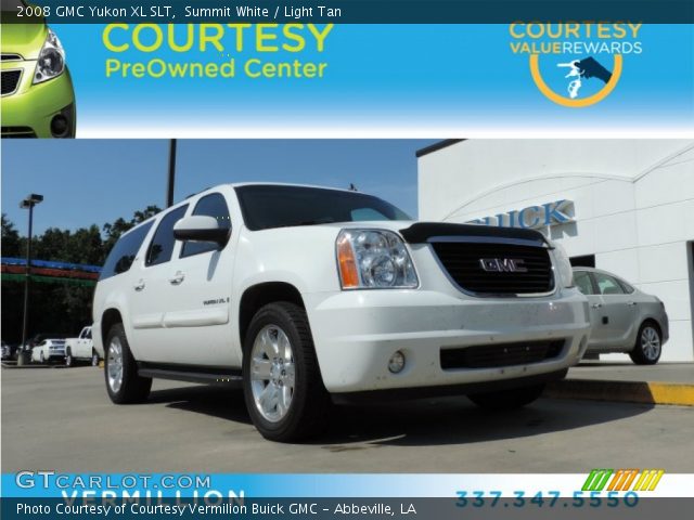 2008 GMC Yukon XL SLT in Summit White