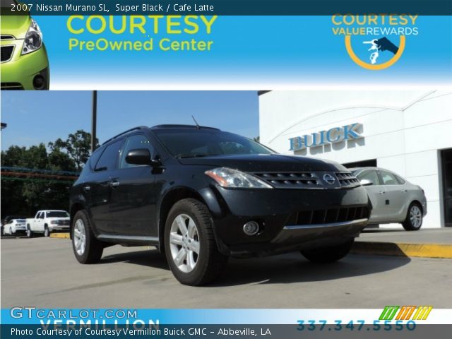 2007 Nissan Murano SL in Super Black
