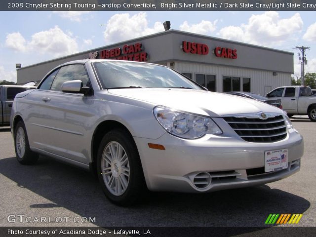 2008 Chrysler Sebring Touring Hardtop Convertible in Bright Silver Metallic