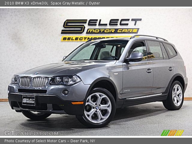 2010 BMW X3 xDrive30i in Space Gray Metallic