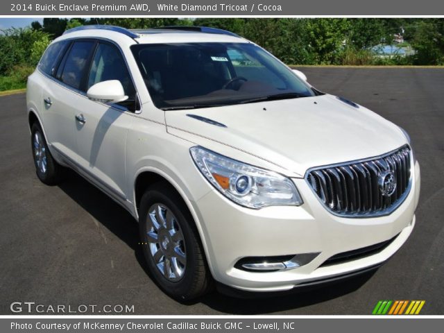 2014 Buick Enclave Premium AWD in White Diamond Tricoat