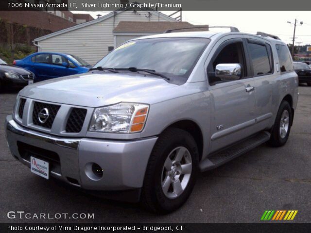 2006 Nissan Armada LE in Silver Lightning