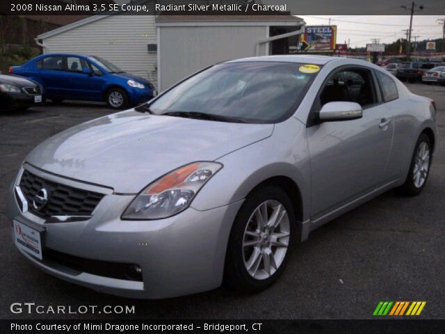 2008 Nissan Altima 3.5 SE Coupe in Radiant Silver Metallic