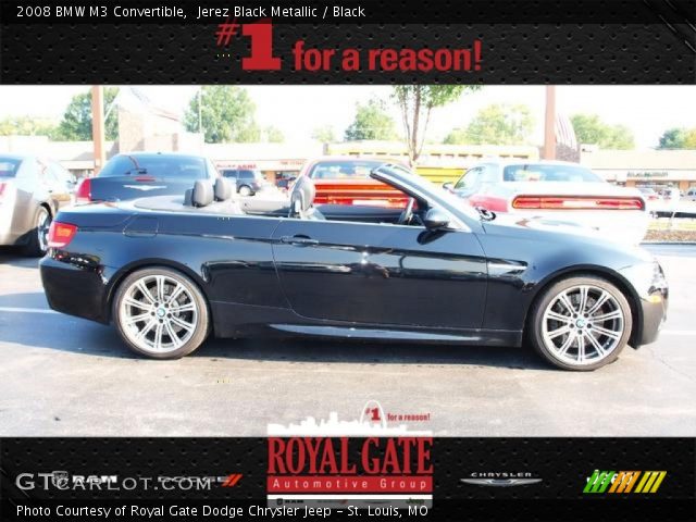 2008 BMW M3 Convertible in Jerez Black Metallic