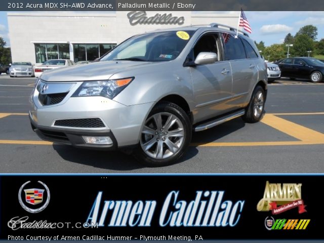 2012 Acura MDX SH-AWD Advance in Palladium Metallic