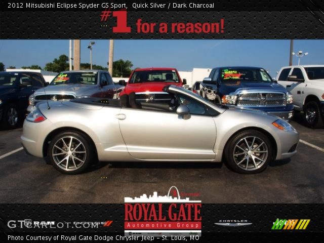 2012 Mitsubishi Eclipse Spyder GS Sport in Quick Silver