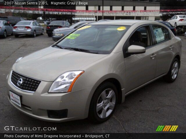 2007 Nissan Sentra 2.0 S in Magnetic Gray