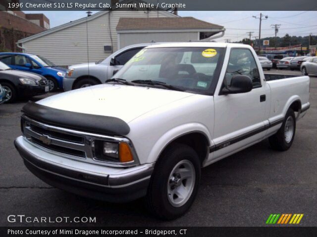 1996 Chevrolet S10 LS Regular Cab in Summit White