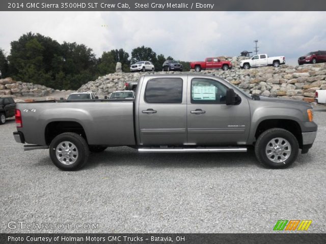 2014 GMC Sierra 3500HD SLT Crew Cab in Steel Gray Metallic