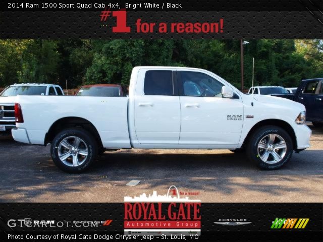 2014 Ram 1500 Sport Quad Cab 4x4 in Bright White