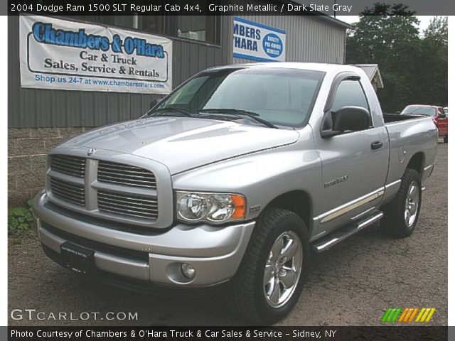 2004 Dodge Ram 1500 SLT Regular Cab 4x4 in Graphite Metallic