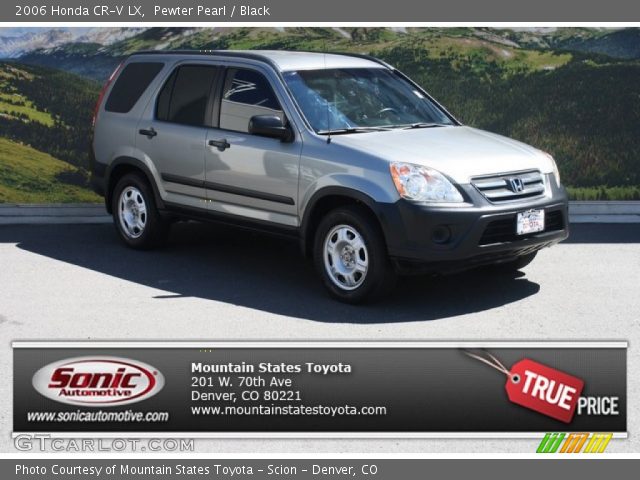 2006 Honda CR-V LX in Pewter Pearl