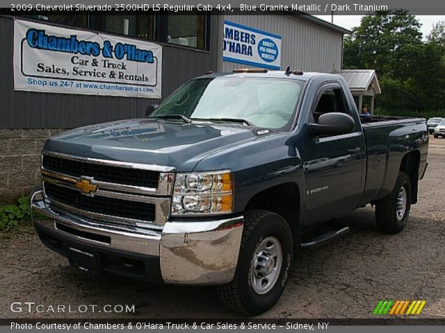 2009 Chevrolet Silverado 2500HD LS Regular Cab 4x4 in Blue Granite Metallic