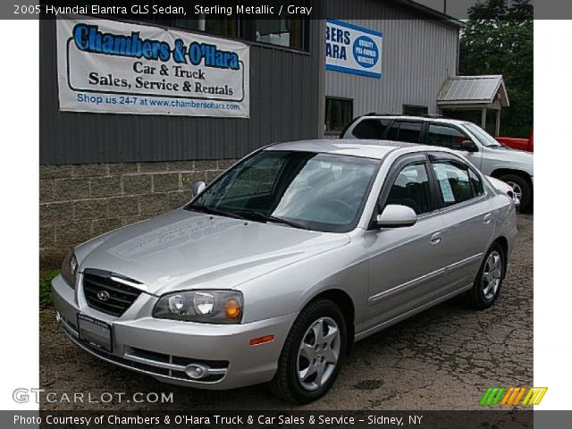 2005 Hyundai Elantra GLS Sedan in Sterling Metallic