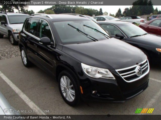 2011 Volkswagen Tiguan S 4Motion in Deep Black Metallic