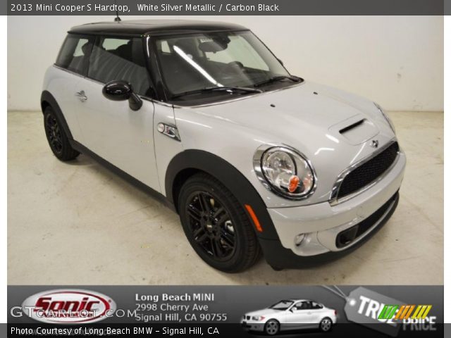 2013 Mini Cooper S Hardtop in White Silver Metallic