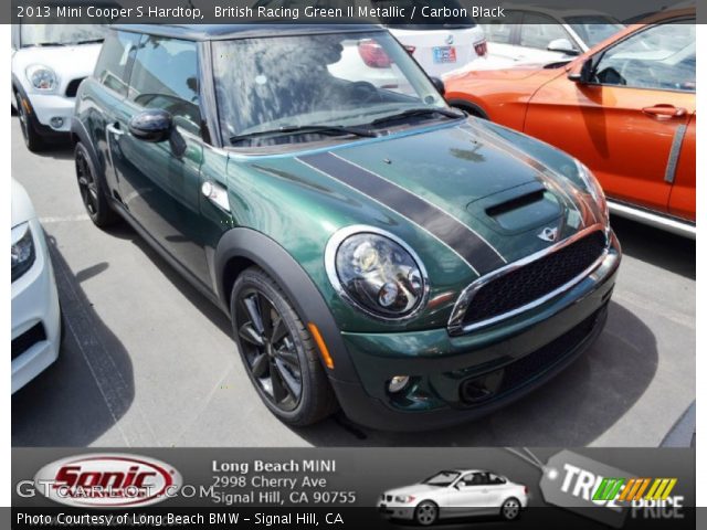2013 Mini Cooper S Hardtop in British Racing Green II Metallic