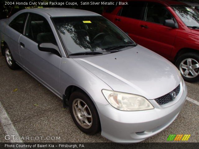 2004 Honda Civic Value Package Coupe in Satin Silver Metallic