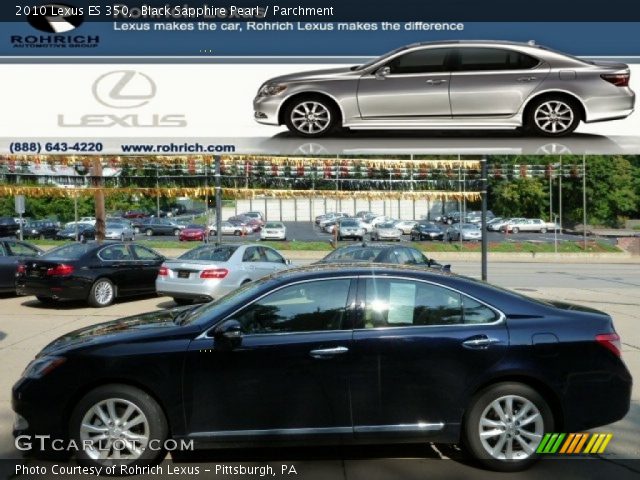 2010 Lexus ES 350 in Black Sapphire Pearl