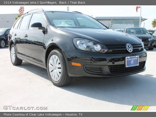 2014 Volkswagen Jetta S SportWagen in Black