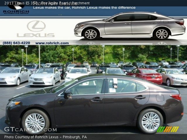 2013 Lexus ES 350 in Fire Agate Pearl