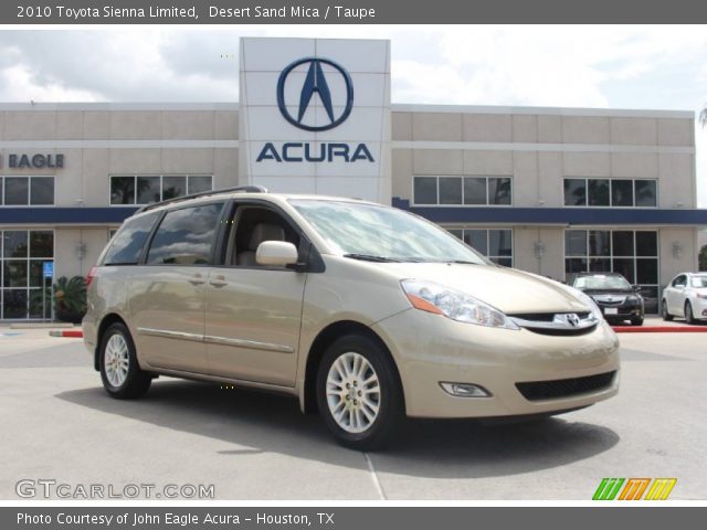 2010 Toyota Sienna Limited in Desert Sand Mica