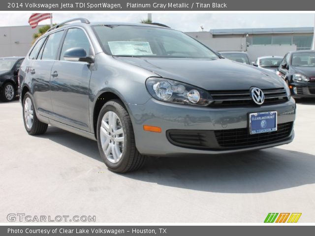 2014 Volkswagen Jetta TDI SportWagen in Platinum Gray Metallic