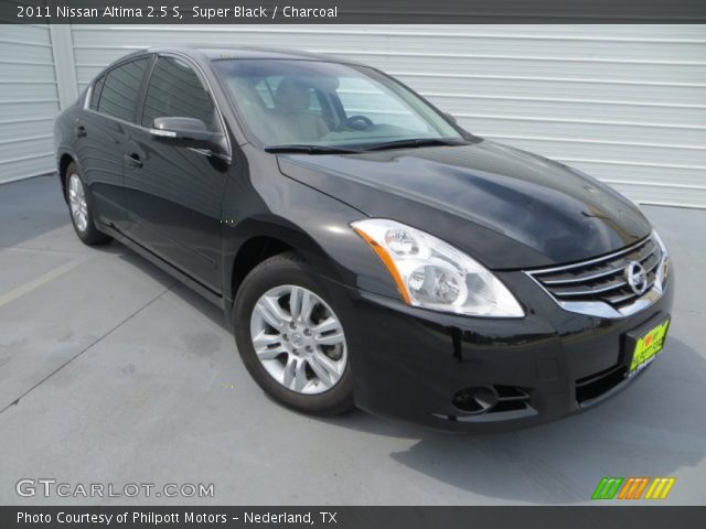 2011 Nissan Altima 2.5 S in Super Black