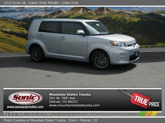 2013 Scion xB  in Classic Silver Metallic