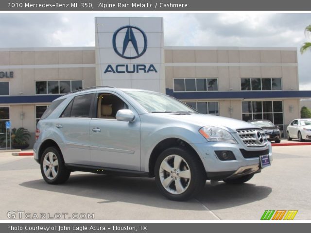 2010 Mercedes-Benz ML 350 in Alpine Rain Metallic